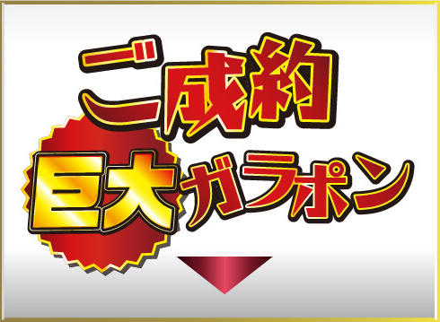 ご成約巨大ガラポン